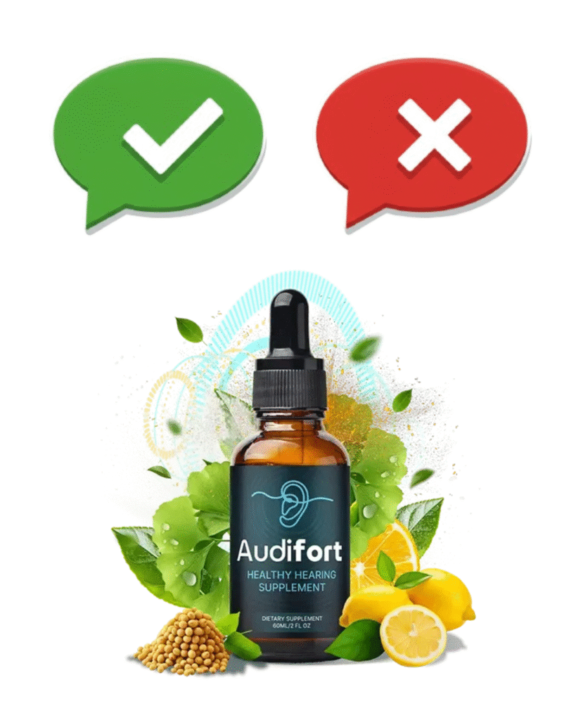 Audifort pros and cons comparison image